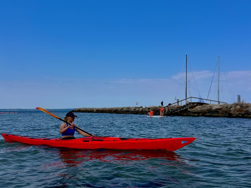 Kayak rental at Lohals Havn